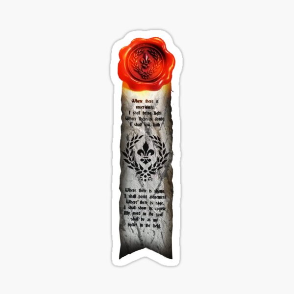 Purity seal warhammer Sticker