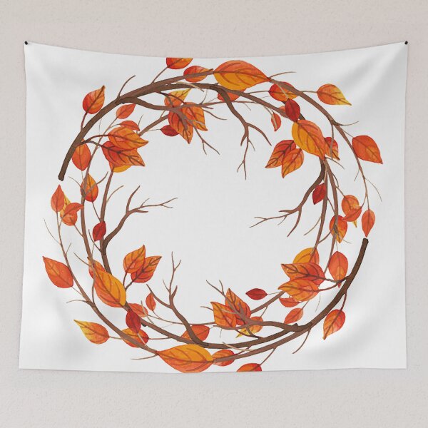 Item preview, Fall wreath designed and sold by OtterFactory.