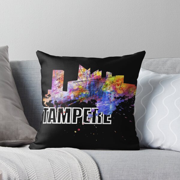 Item preview, Tampere Finland Deck Arena Pirkanmaa Skyline designed and sold by DerNerd.