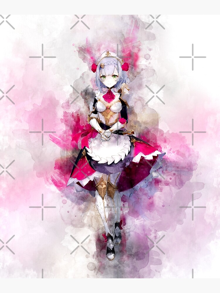 "Genshin Impact - Noelle" Poster By Stylizing4You | Redbubble