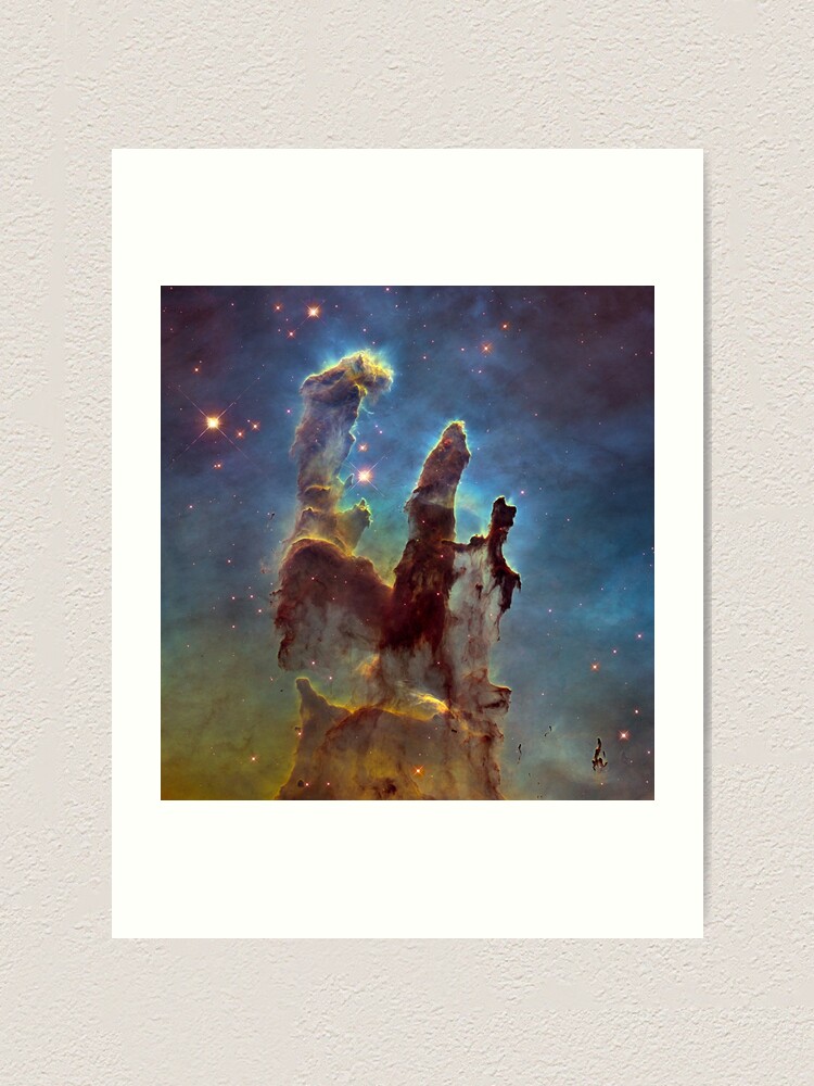 Alternate view of The Pillars of Creation Art Print