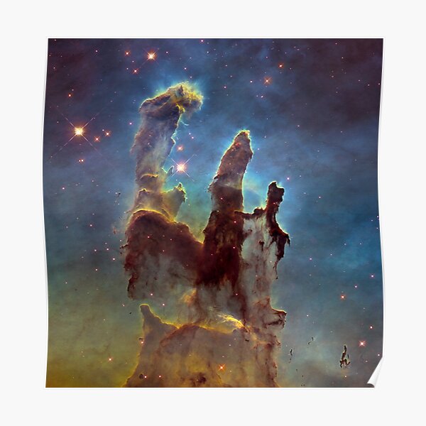 Pillars Of Creation Posters Redbubble