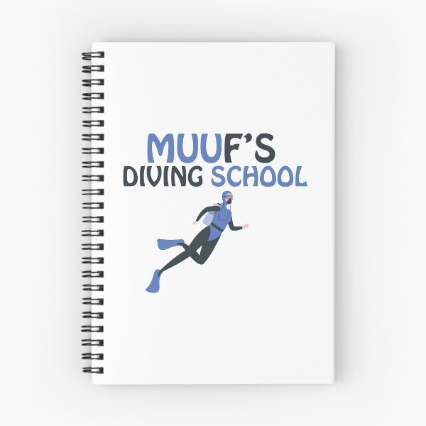 Item preview, Copy of muuf's diving school"Scuba Diving Muff Diver School" designed and sold by bkjournaly2020.