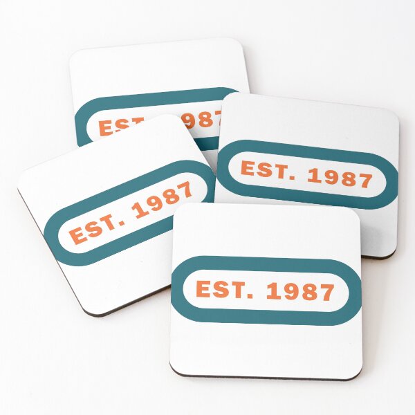 Item preview, 'EST. 1987' RETRO DESIGN designed and sold by harrisB.