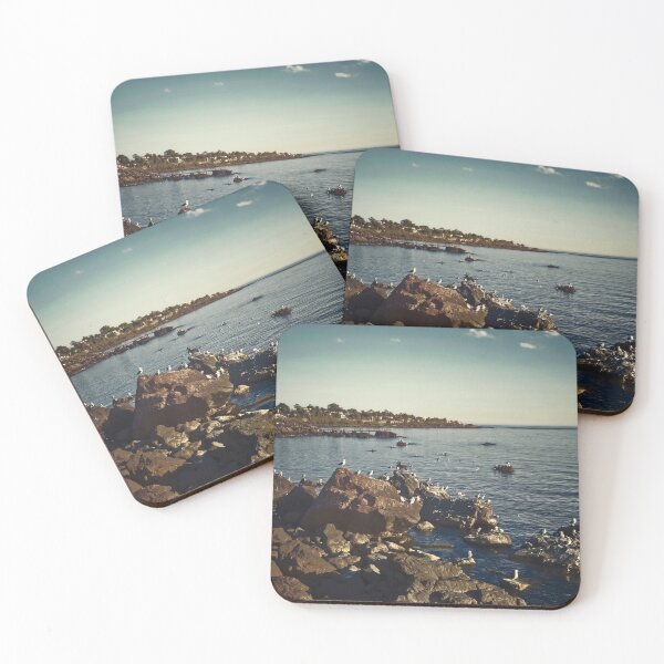 Item preview, Rocks ans Seagulls in the Coast of Piriapolis designed and sold by DFLC Prints.
