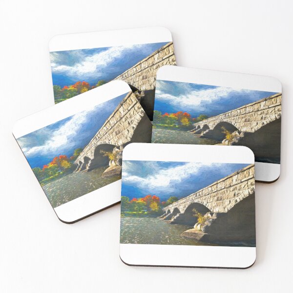 Item preview, Pakenham Stone Bridge in Autumn designed and sold by James Cumming.