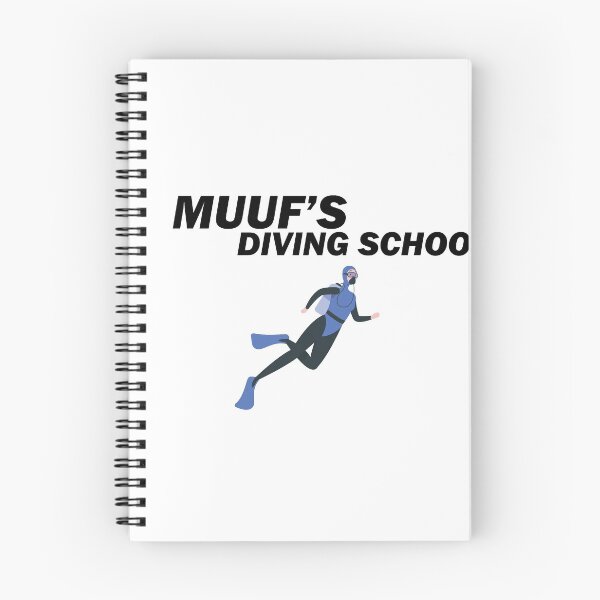 Item preview, Copy of Copy of muuf's diving school"Scuba Diving Muff Diver School" designed and sold by bkjournaly2020.