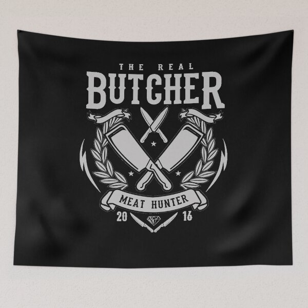 Item preview, The real butcher meat hunter - Awesome butcher Gift designed and sold by Teenation9.