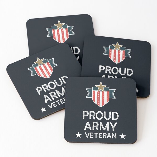 Item preview, Proud Army Veteran designed and sold by OnepixArt.