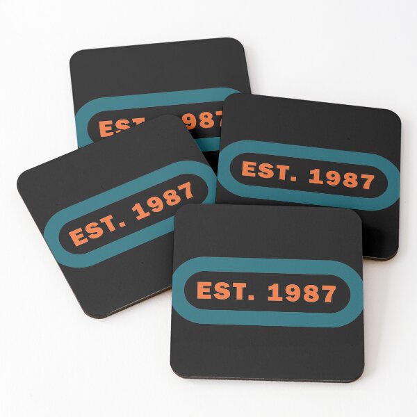 Item preview, 'EST. 1987' RETRO DESIGN designed and sold by harrisB.