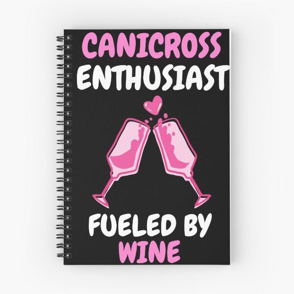 Item preview, canicross enthusiast fueled by wine designed and sold by SnowballStep.