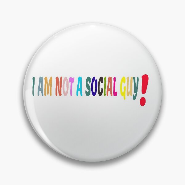 Item preview, I am Not A Social Guy designed and sold by 0umStore.