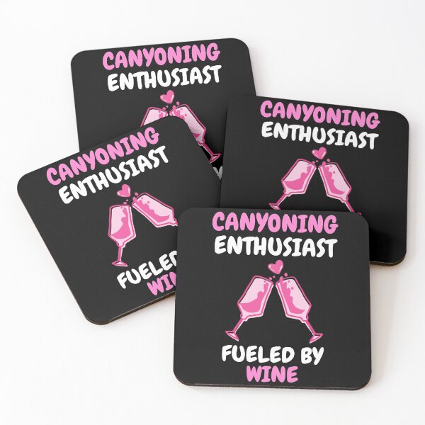 Item preview, canyoning enthusiast fueled by wine designed and sold by SnowballStep.