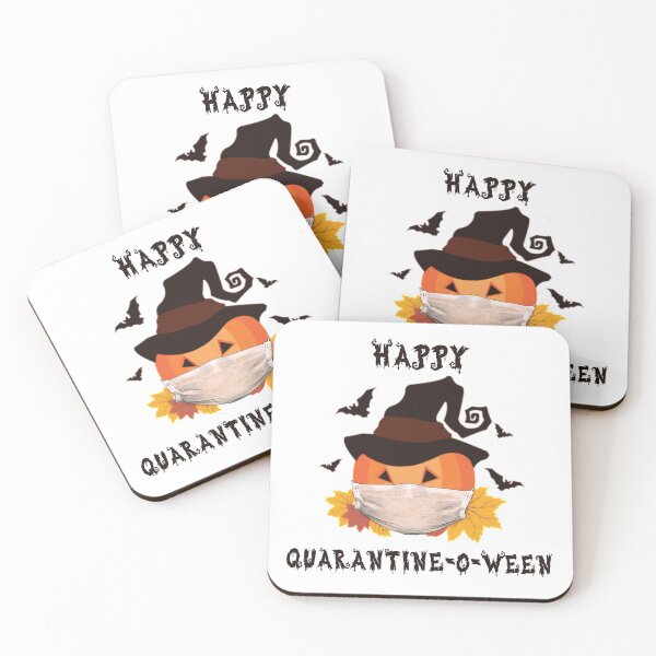 Item preview, Happy Quarantineoween designed and sold by HappyPrints ⭐⭐⭐⭐⭐.