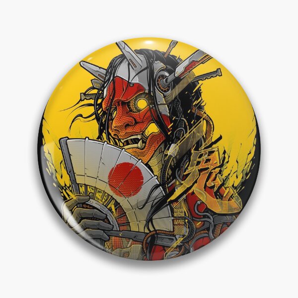 Item preview, Hannya Mecha - Cyberpunk Horror designed and sold by Blackout  Brother.
