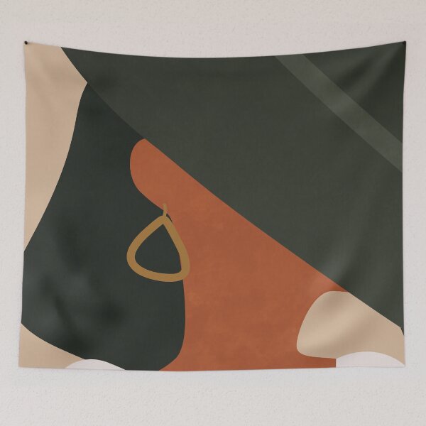 Item preview, Summer Boho Woman Illustration designed and sold by technicolorable_art.