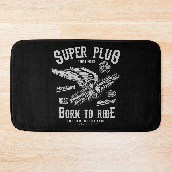 Item preview, Super plug born to ride - Awesome biker Gift designed and sold by Teenation9.