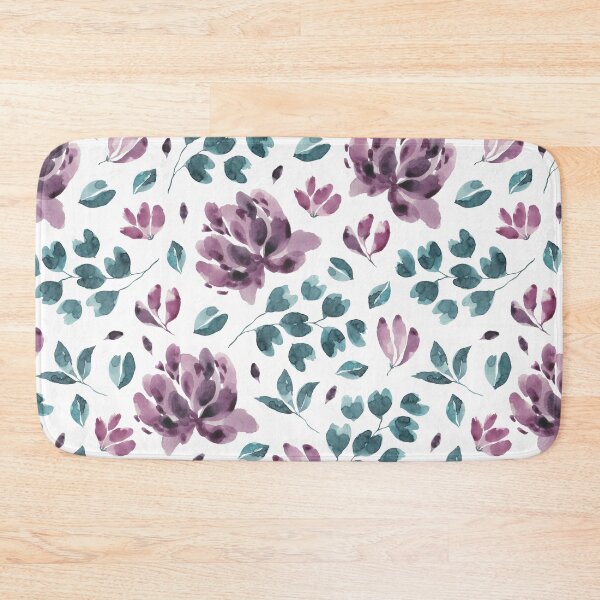 Item preview, Flower pattern purple and green designed and sold by Marianne1108.