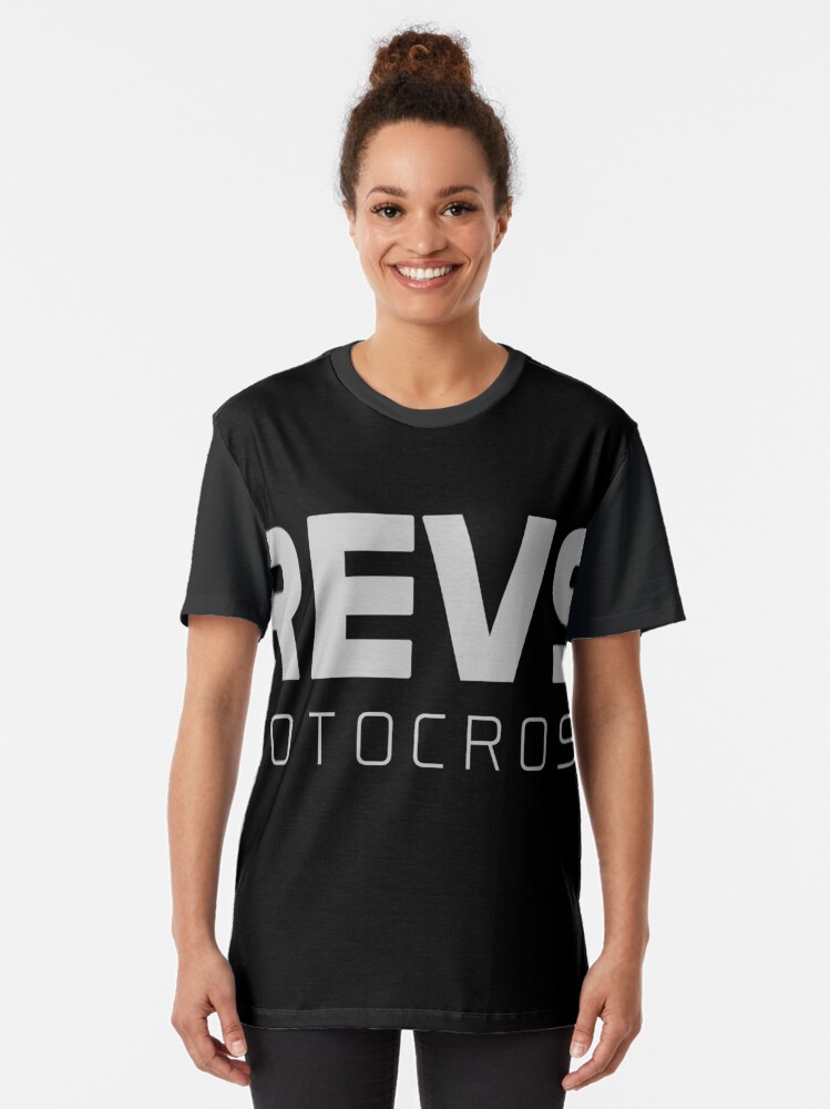 Thumbnail 2 of 5, Graphic T-Shirt, Revs motocross designed and sold by revsmoto.