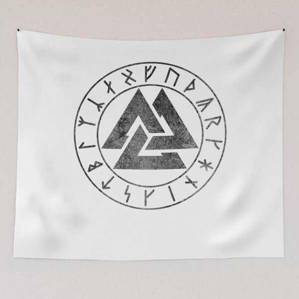 Item preview, Odin Knot Runes Circle Vikings Pagan Mythology designed and sold by DerNerd.