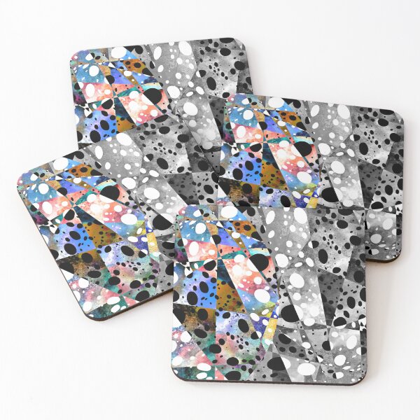 Item preview, Dots pop textured splash doodle, hand drawn naive motive on grunge paper texture in abstract constructivism retro art style.  designed and sold by FENIO.
