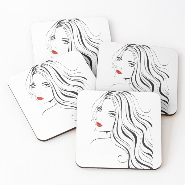 Item preview, woman with red lips designed and sold by DigitalCrown.
