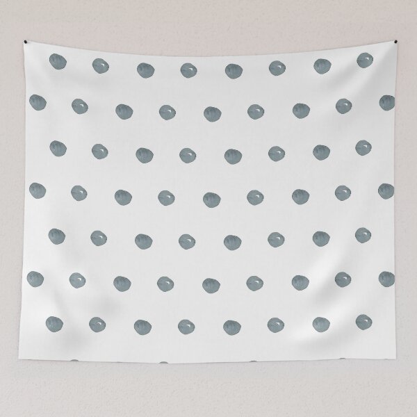 Item preview, Blue watercolor dots designed and sold by Marianne1108.