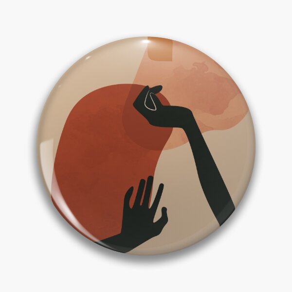Item preview, Abstract Hands Minimalist Illustration designed and sold by technicolorable_art.