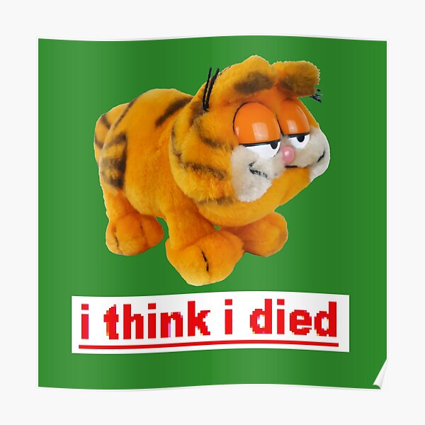 Garfield thinks hes dead