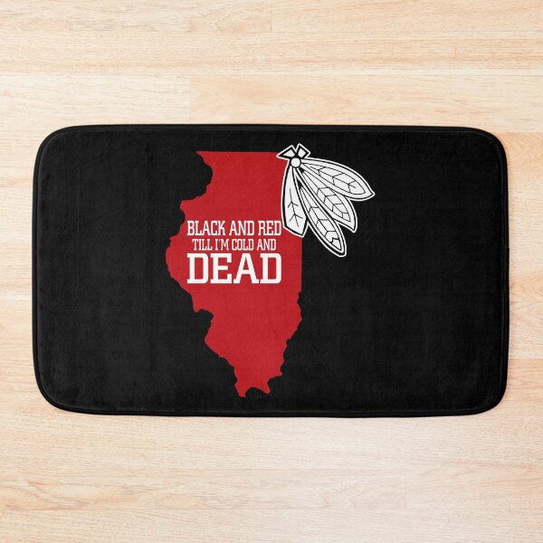 Item preview, Black and red till I'm cold and dead - Awesome Atlanta resident Gift designed and sold by Teenation9.