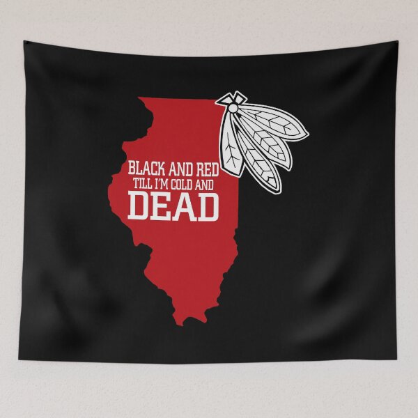 Item preview, Black and red till I'm cold and dead - Awesome Atlanta resident Gift designed and sold by Teenation9.