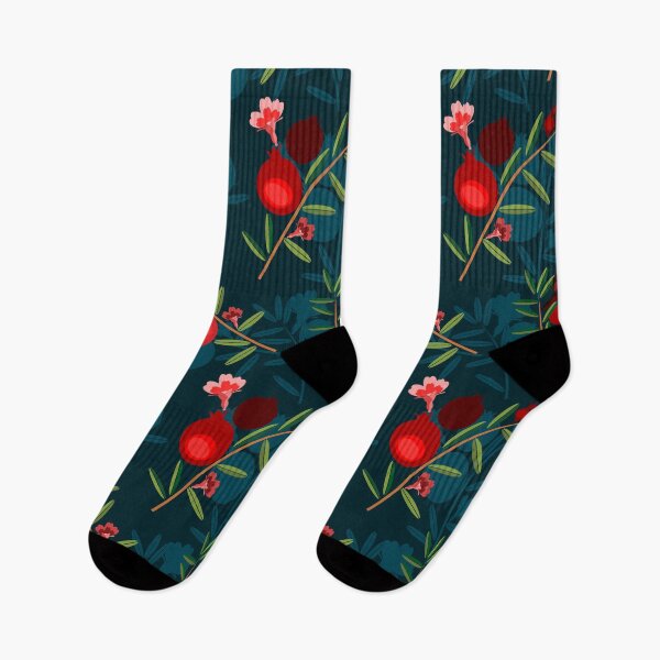 Item preview, Blue & Red Pomegranates designed and sold by lanolga.