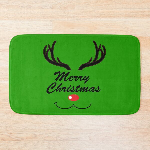 Item preview, Merry Christmas Reindeer Green designed and sold by REApparelCo.