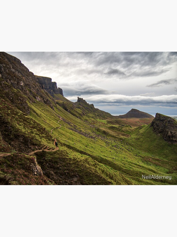 the track to The Quiraing on the Isle of Skye by NeilAlderney