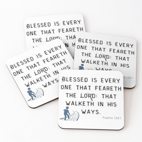 Item preview,  Bible Scriptures Psalm 128:1 designed and sold by DiverseMerch.