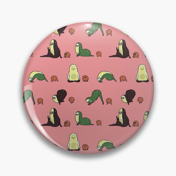 Artikelvorschau,  Avocado Yogi entworfen und verkauft von Huebucket.