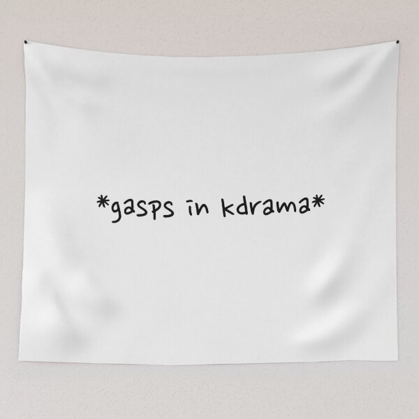 Item preview, Gasps In Kdrama designed and sold by alwayselle.