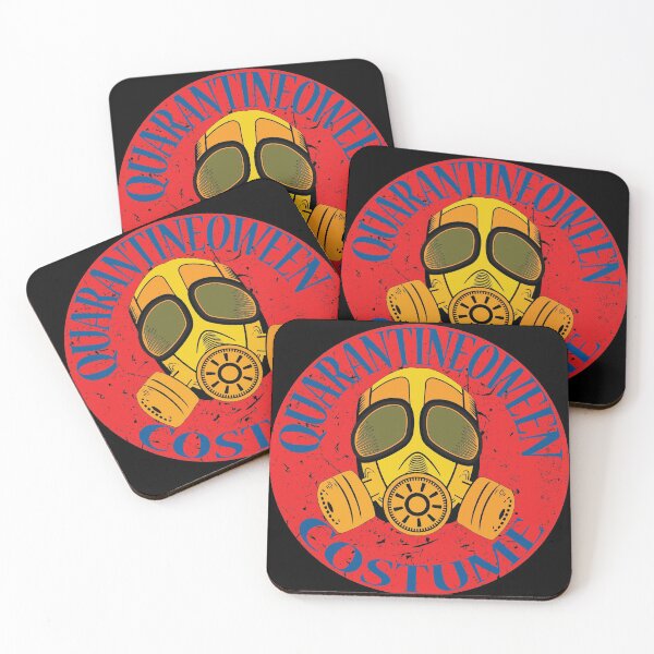 Item preview, Quarantine-o-ween halloween chemical mask crossover designed and sold by Rajpramanik.