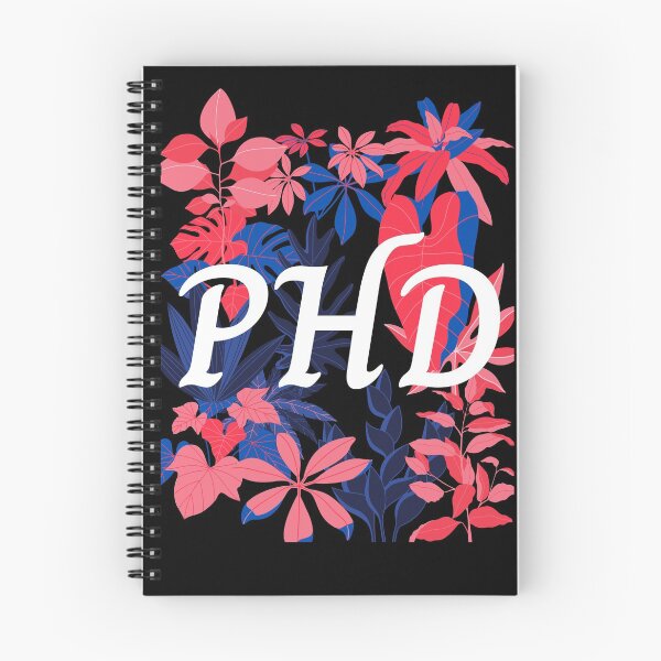Item preview, PhD Graduate Floral Design designed and sold by ProudAcademic.