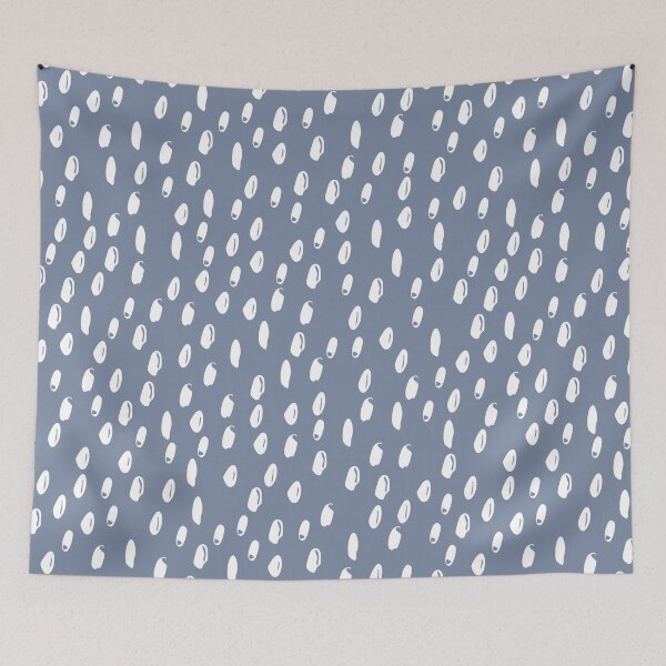 Item preview, Abstract geometrical blue pattern designed and sold by Marianne1108.