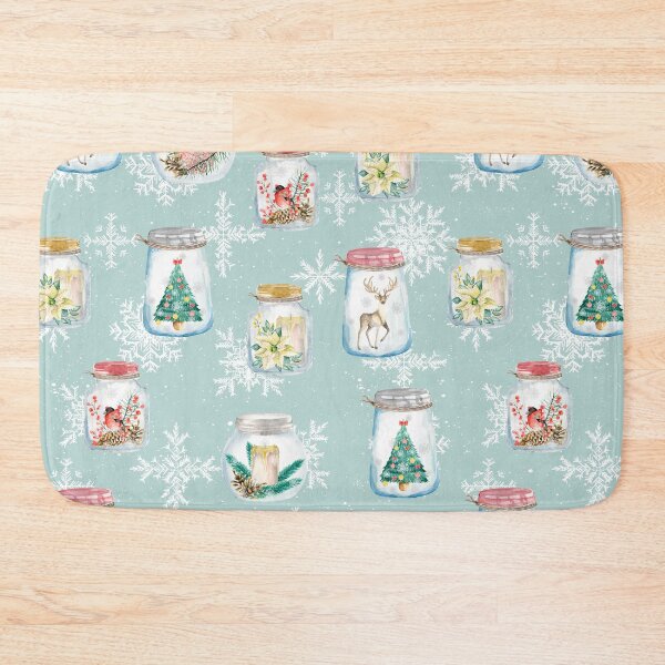 Item preview, Christmas Jars Mint designed and sold by Maria Heyens.