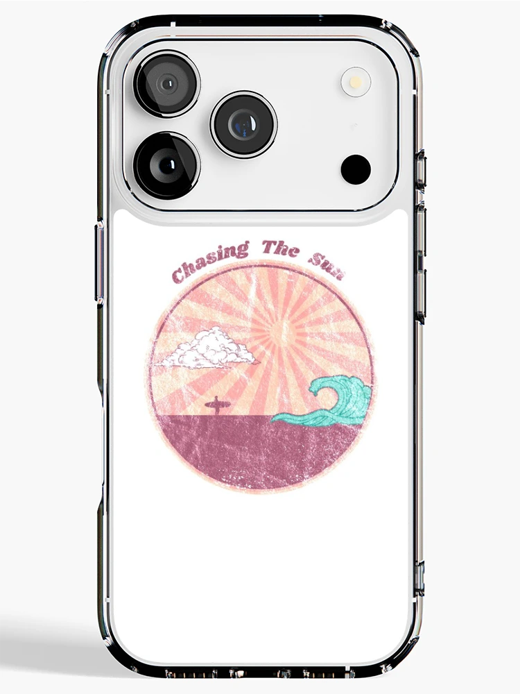 Thumbnail 1 of 5, iPhone Case, Chasing The Sun designed and sold by InADaze.