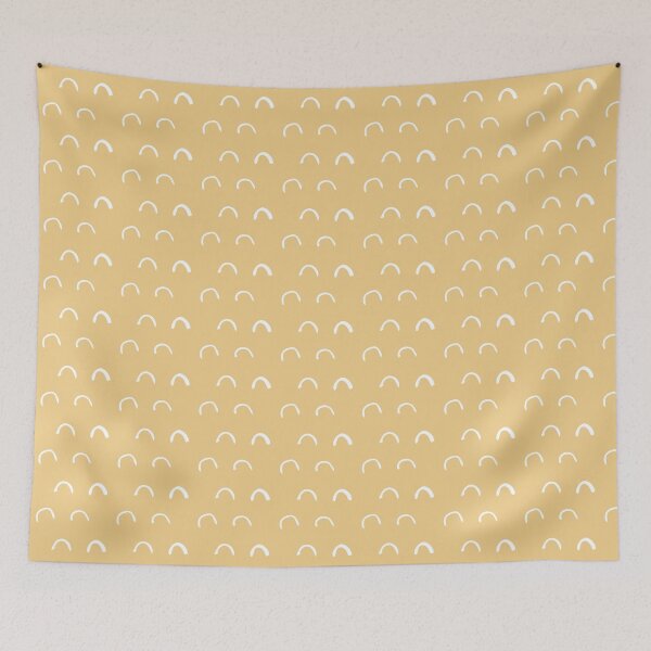 Item preview, Bright yellow, half circles on a yellow background designed and sold by Marianne1108.