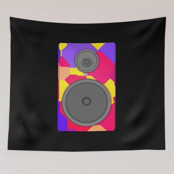 Item preview, Speaker box, music, pop art designed and sold by MIRO3D.