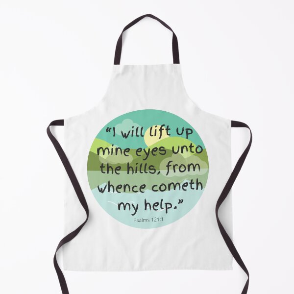 Item preview, Bible Scriptures Psalm 121:1 designed and sold by DiverseMerch.