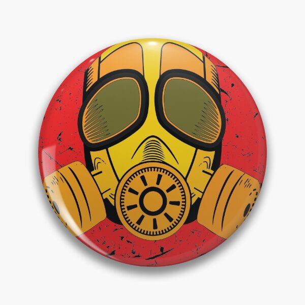 Item preview, Quarantine-o-ween halloween chemical mask crossover. designed and sold by Rajpramanik.