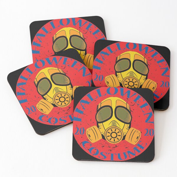 Item preview, Quarantine-o-ween halloween chemical mask crossover. designed and sold by Rajpramanik.