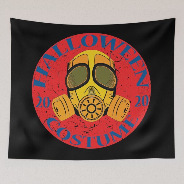 Item preview, Quarantine-o-ween halloween chemical mask crossover. designed and sold by Rajpramanik.