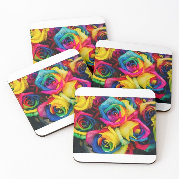 Item preview, Rainbow roses designed and sold by Delicarte.