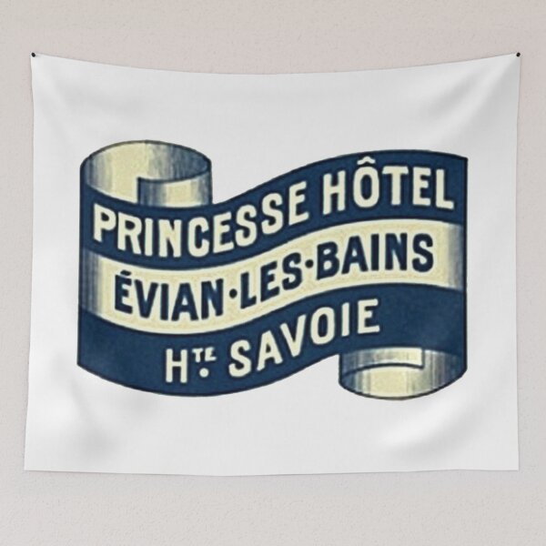 Item preview, France – Evian – Princesse – Vintage Luggage Label  designed and sold by imageresource.